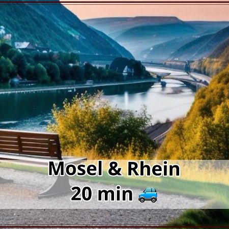 Smallsaigon Apartment Mit Guter Anbindung Zwischen Mosel Und Rhein Leiningen Exterior foto