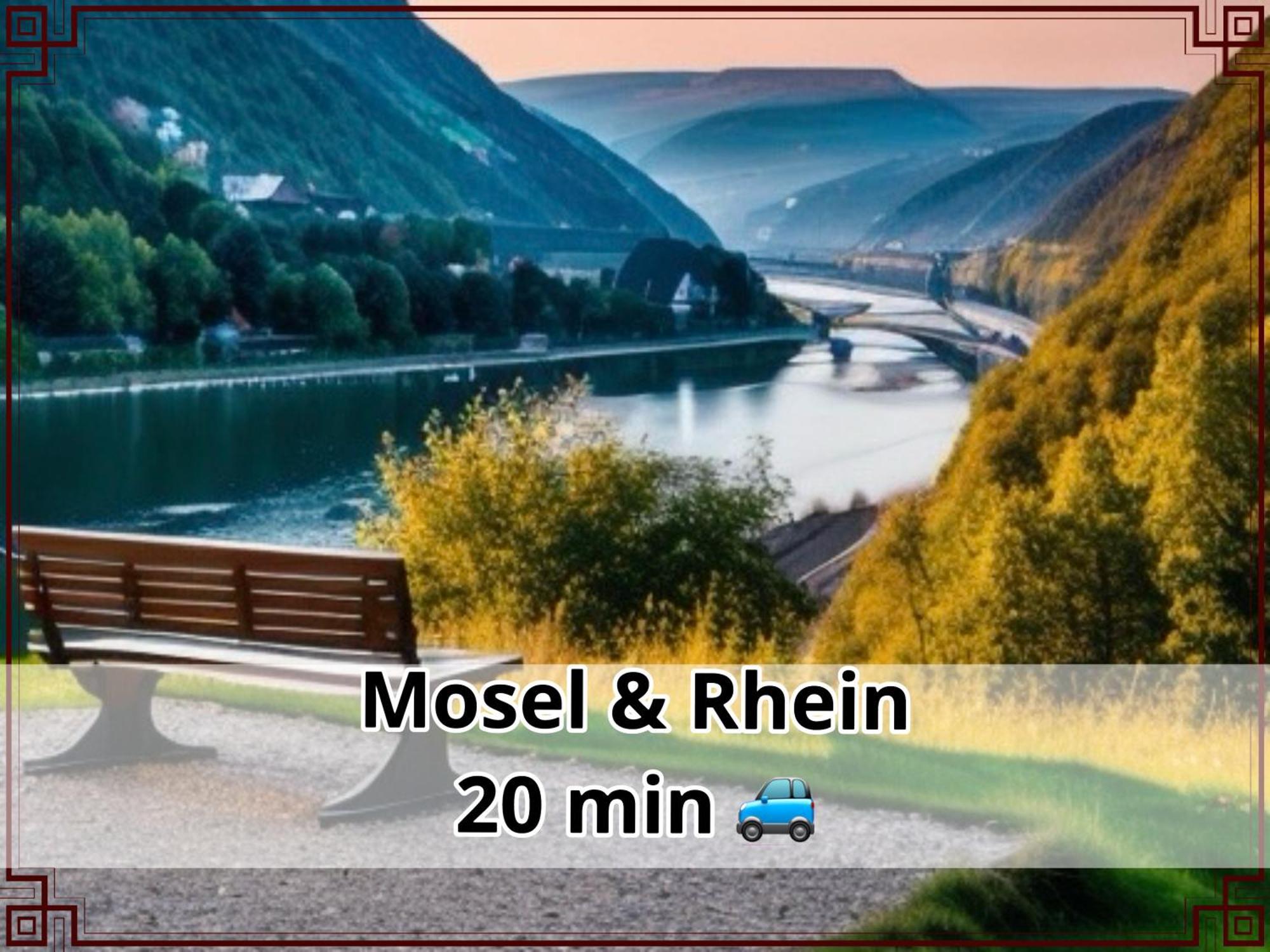 Smallsaigon Apartment Mit Guter Anbindung Zwischen Mosel Und Rhein Leiningen Exterior foto